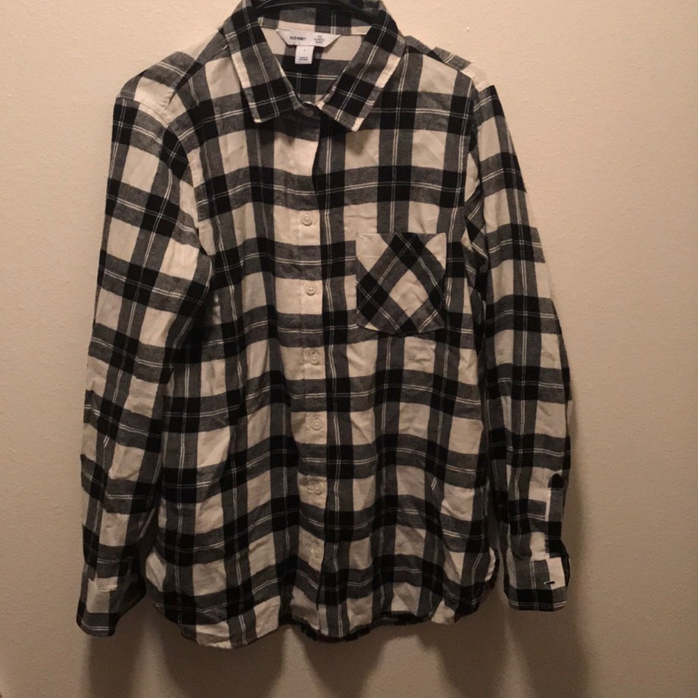 Black&white flannel